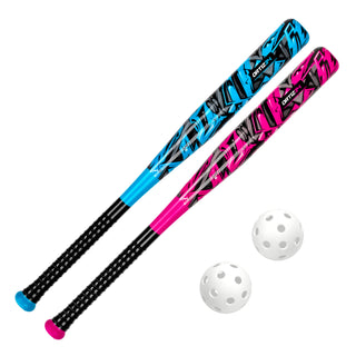 ORTIZ34 Graffiti Plastic Bat & Ball Homerun Set