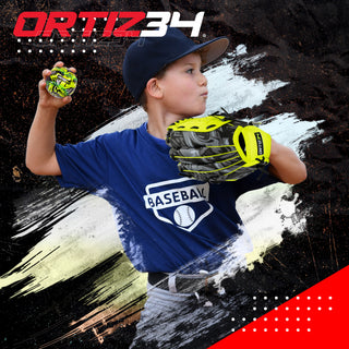 ORTIZ34 Ultimate T-Ball Set Bundle (Ball, Bat, Glove)