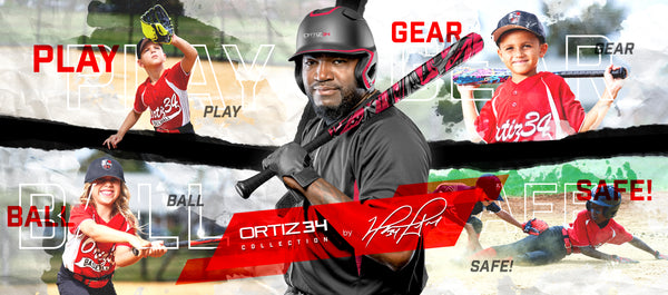 Ortiz34 Limited Edition Eye Black Stick-Ons, 24-Pairs